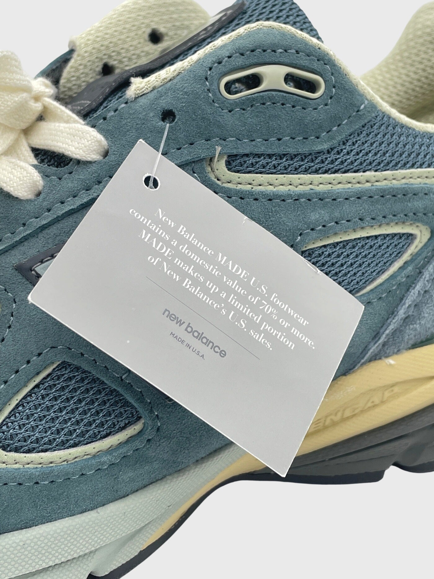 New Balance x AURALEE 990v4 MiUSA Low Top Sneaker EU 43 Blau
