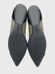 Tod's Pointed-Toe Flat Ballerina EU 37 Mehrfarbig