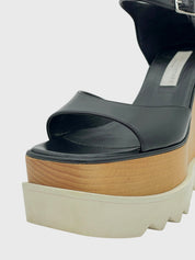 Stella McCartney Elyse Sandale mit Absatz EU 39 Schwarz
