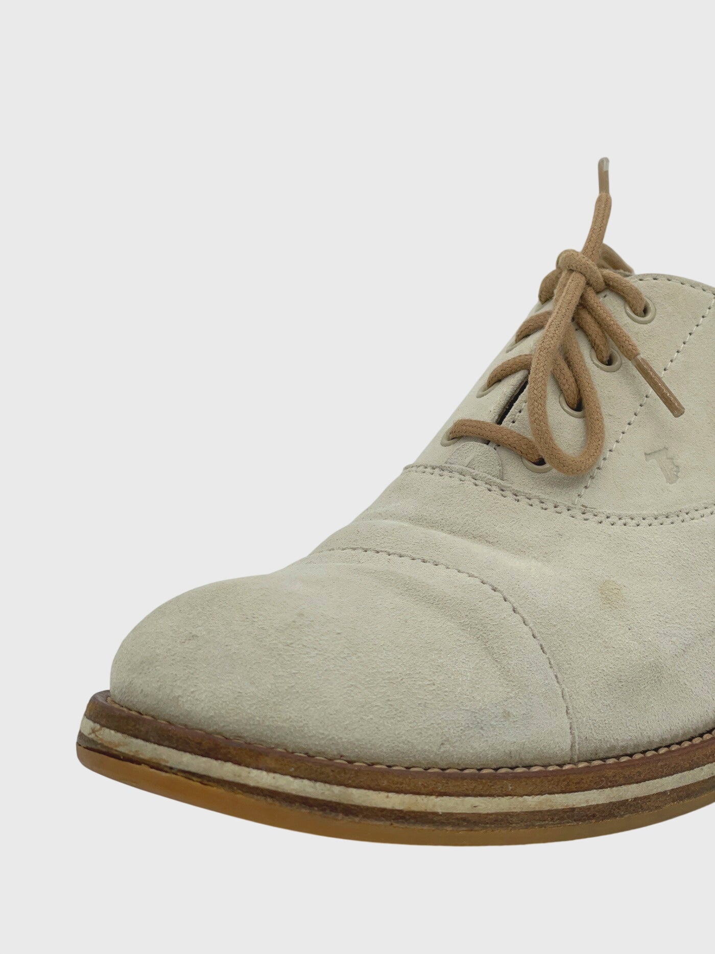 Tod's No Code Oxford EU 39.5 Beige