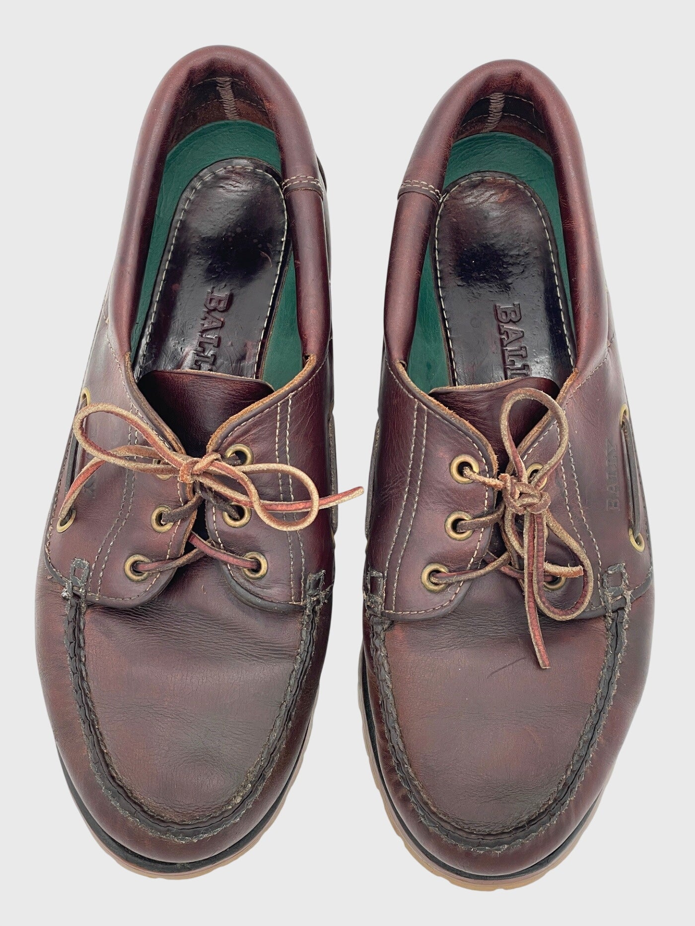 Bally Vintage Mokassin EU 43 Braun