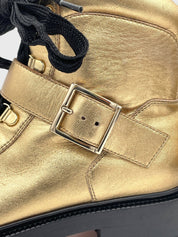 Santoni Mountain Ankle Boot EU 37 Metallic