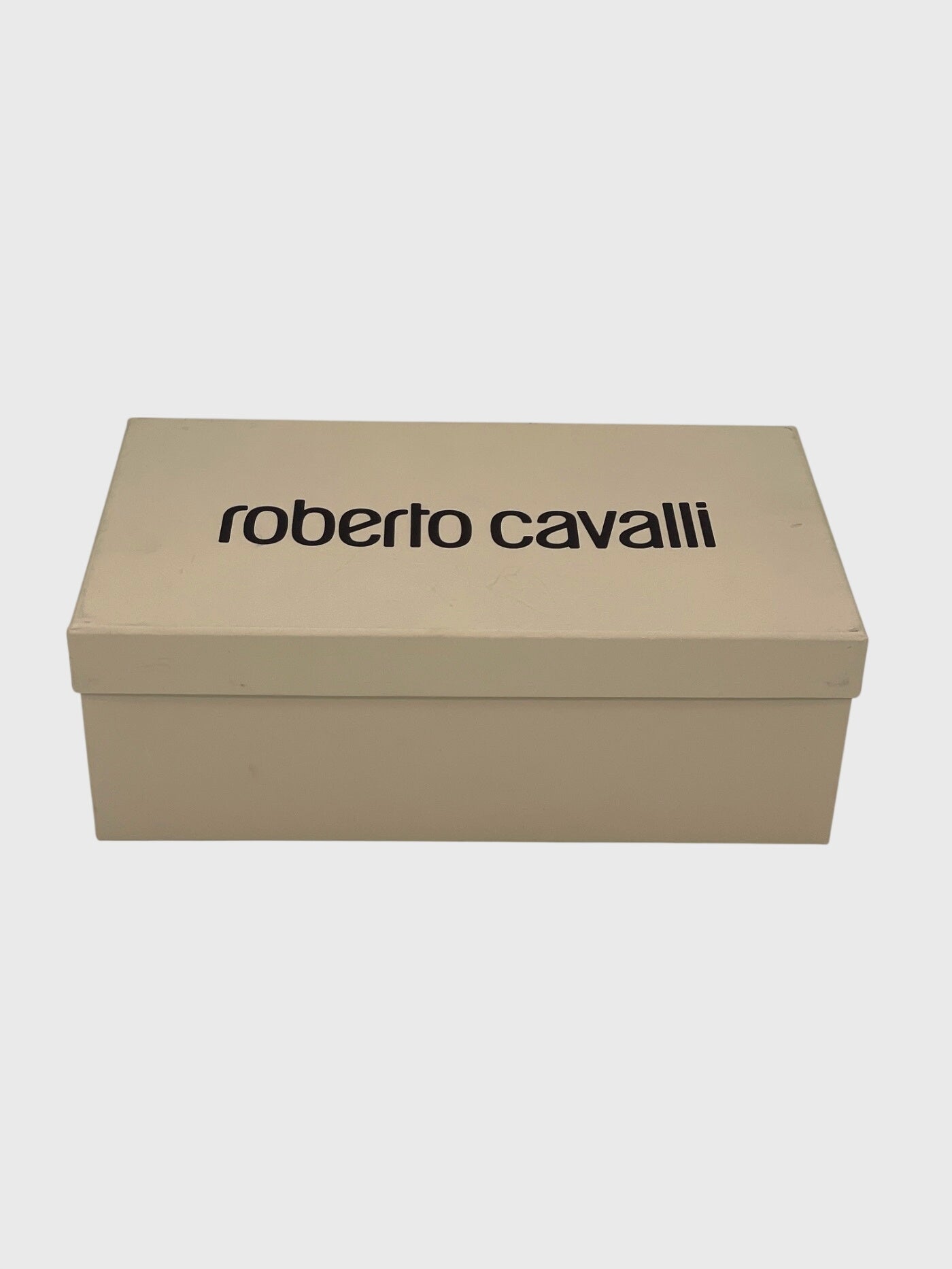 Roberto Cavalli Shoes Snake Logo Patent Slingback EU 38 Lila