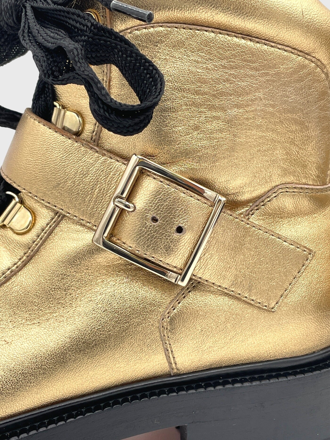 Santoni Mountain Ankle Boot EU 37 Metallic