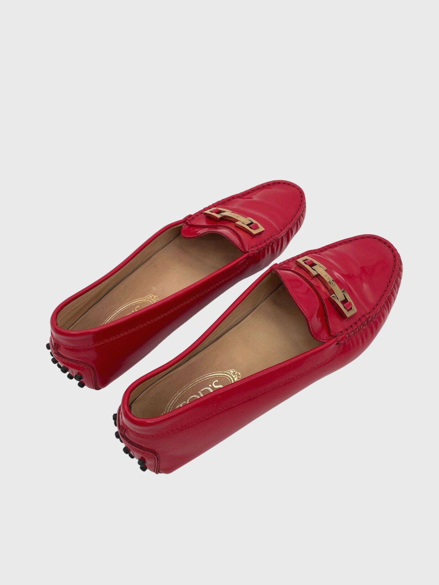 Tod's Gommino Mokassin EU 41 Rot