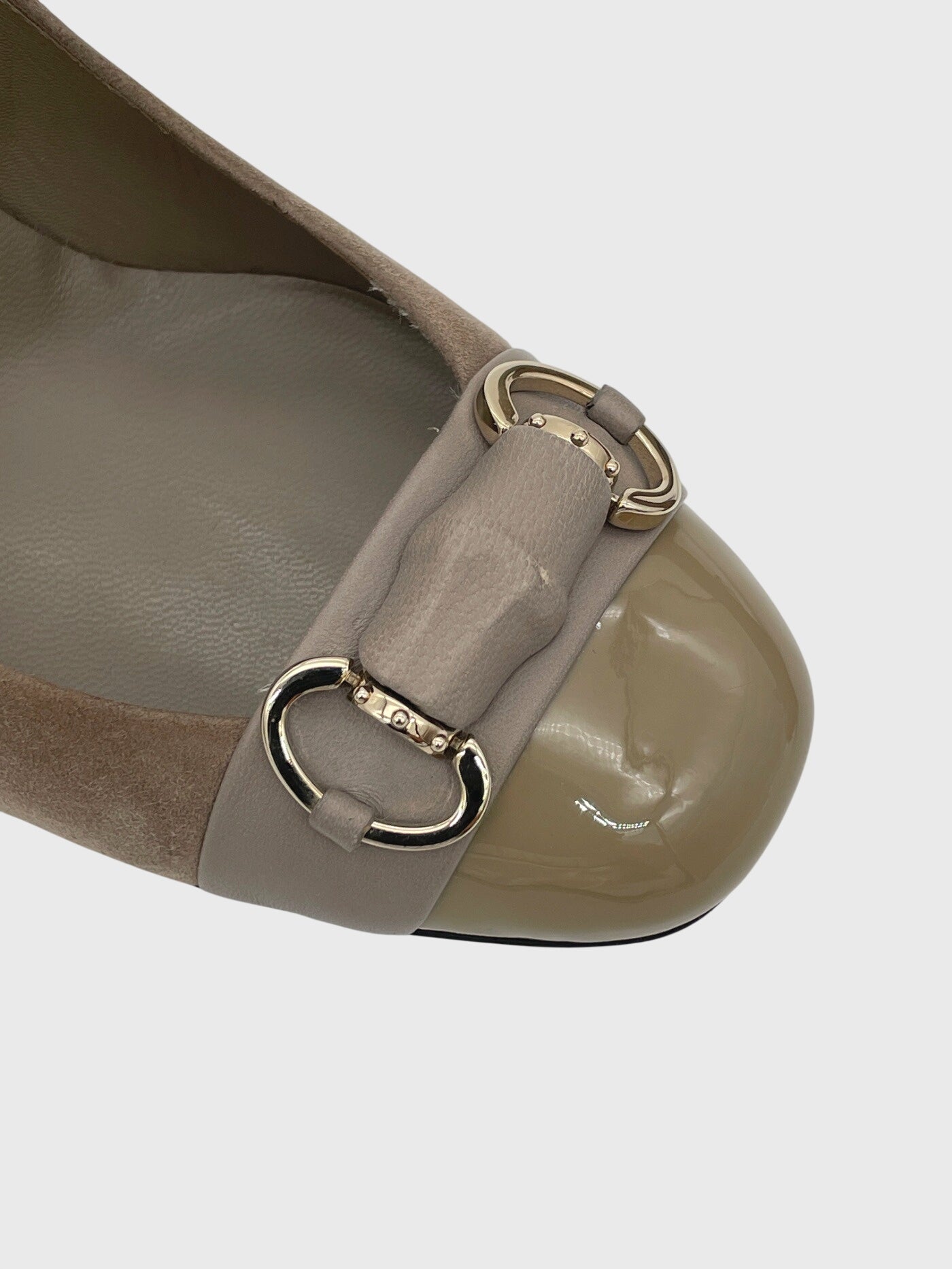 Gucci Horsebit Pump EU 38 Beige