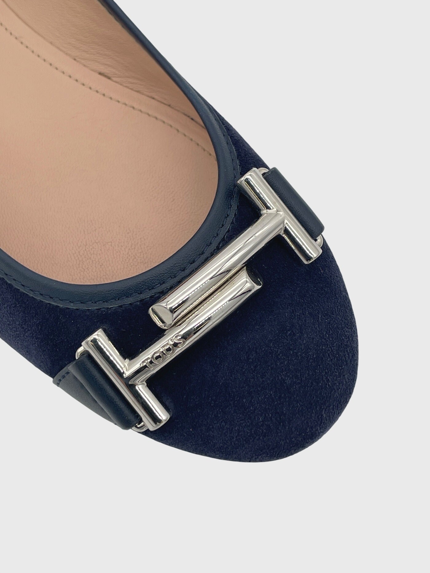 Tod's Double T Ballerina EU 38 Blau