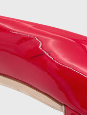 Miu Miu Pointed-Toe Patent Pump EU 37 Rot