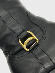 Ralph Lauren Bernadine Stiefel EU 39 Schwarz