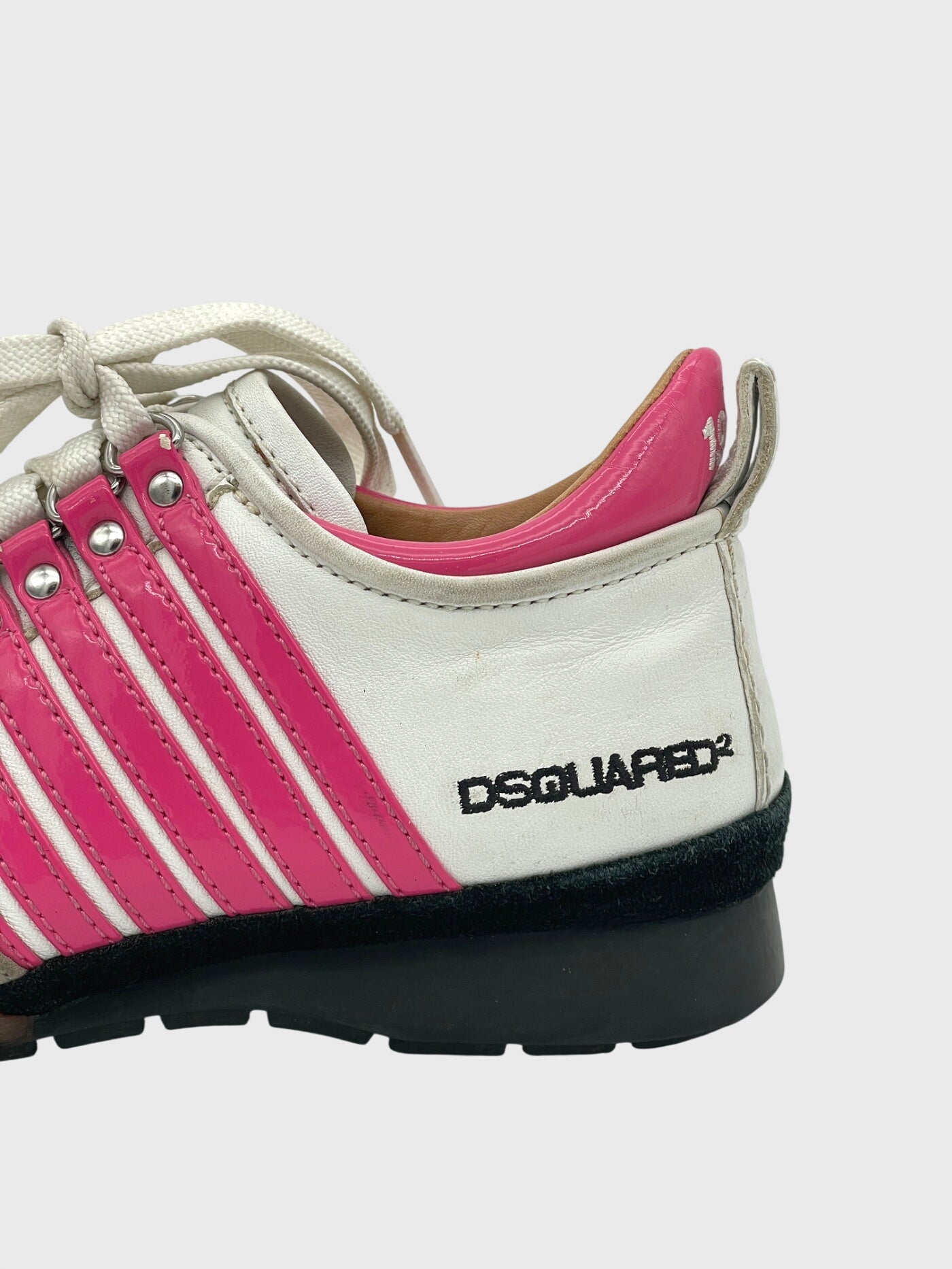 Dsquared2 Shoes "Get In The Fast Lane 1964" Low Top Sneaker EU 36 Weiß
