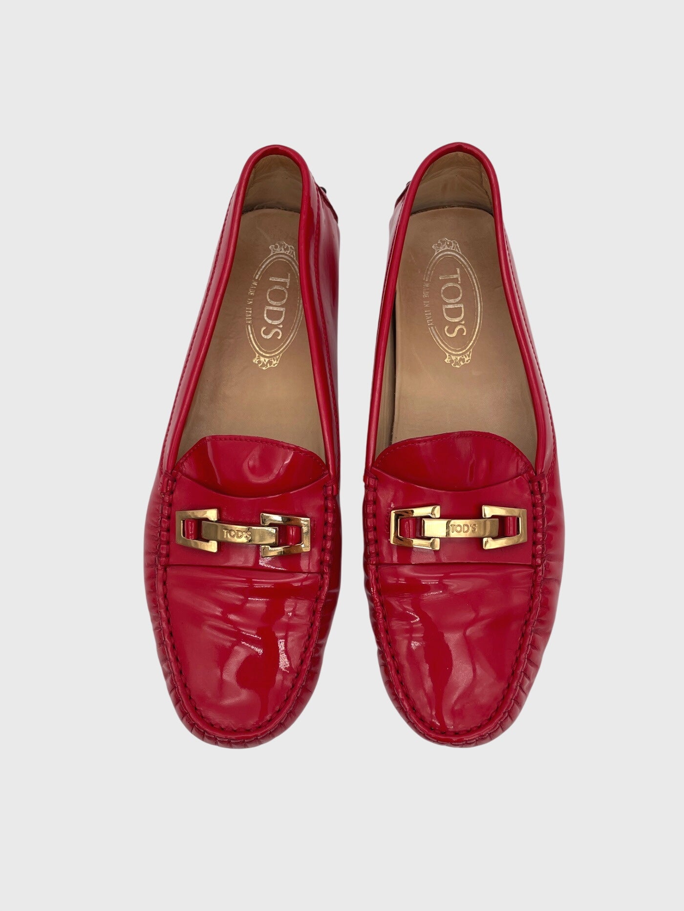 Tod's Gommino Mokassin EU 41 Rot