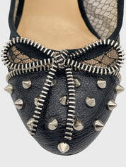 Christian Louboutin Candy Spike Pump EU 37 Schwarz