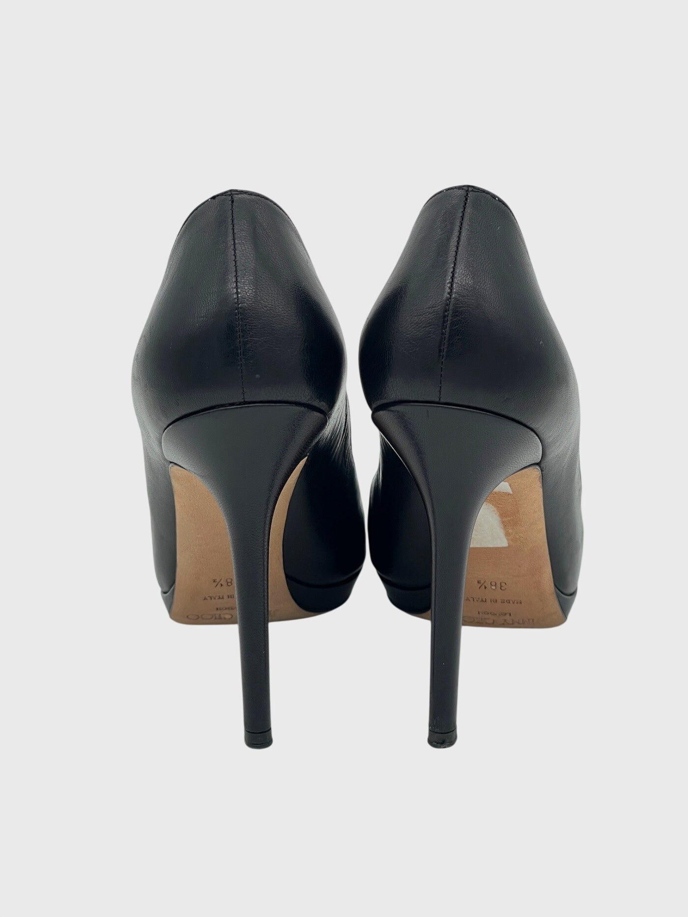 Jimmy Choo Romy Plateau Pump EU 38.5 Schwarz