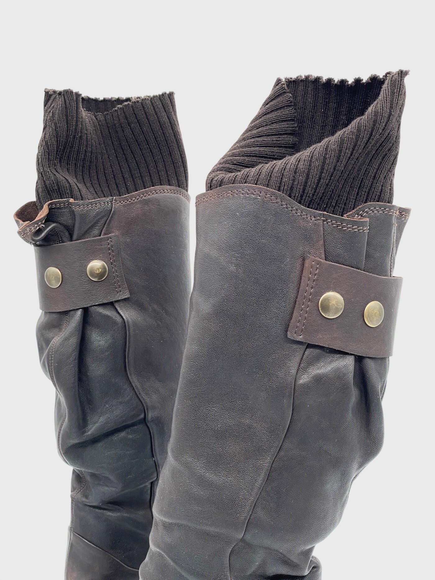 Marsell mit Strumpfeinsatz Stiefel EU 38.5 Braun