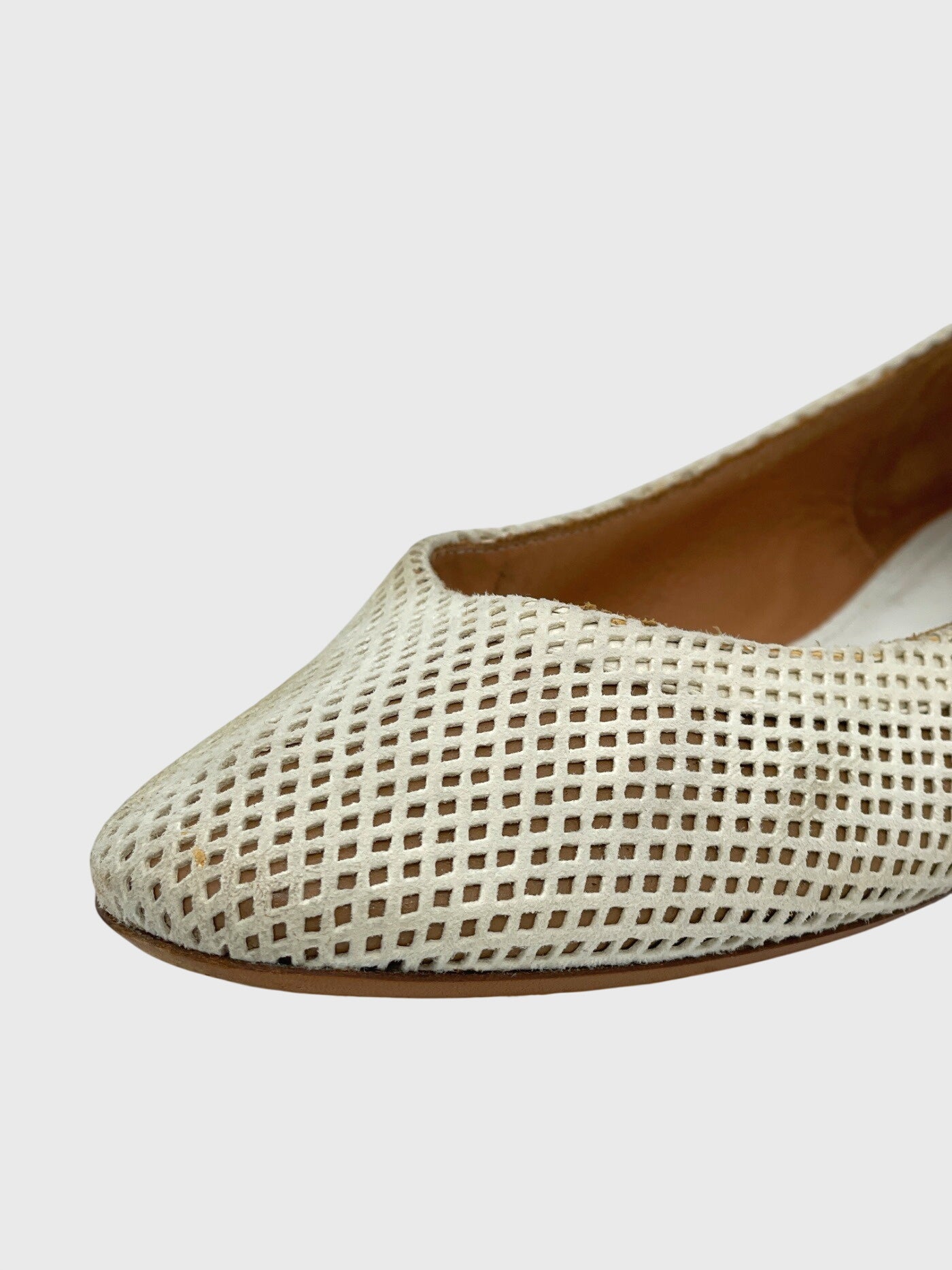 Maison Margiela Mesh Ballerina EU 38.5 Weiß - Image 5