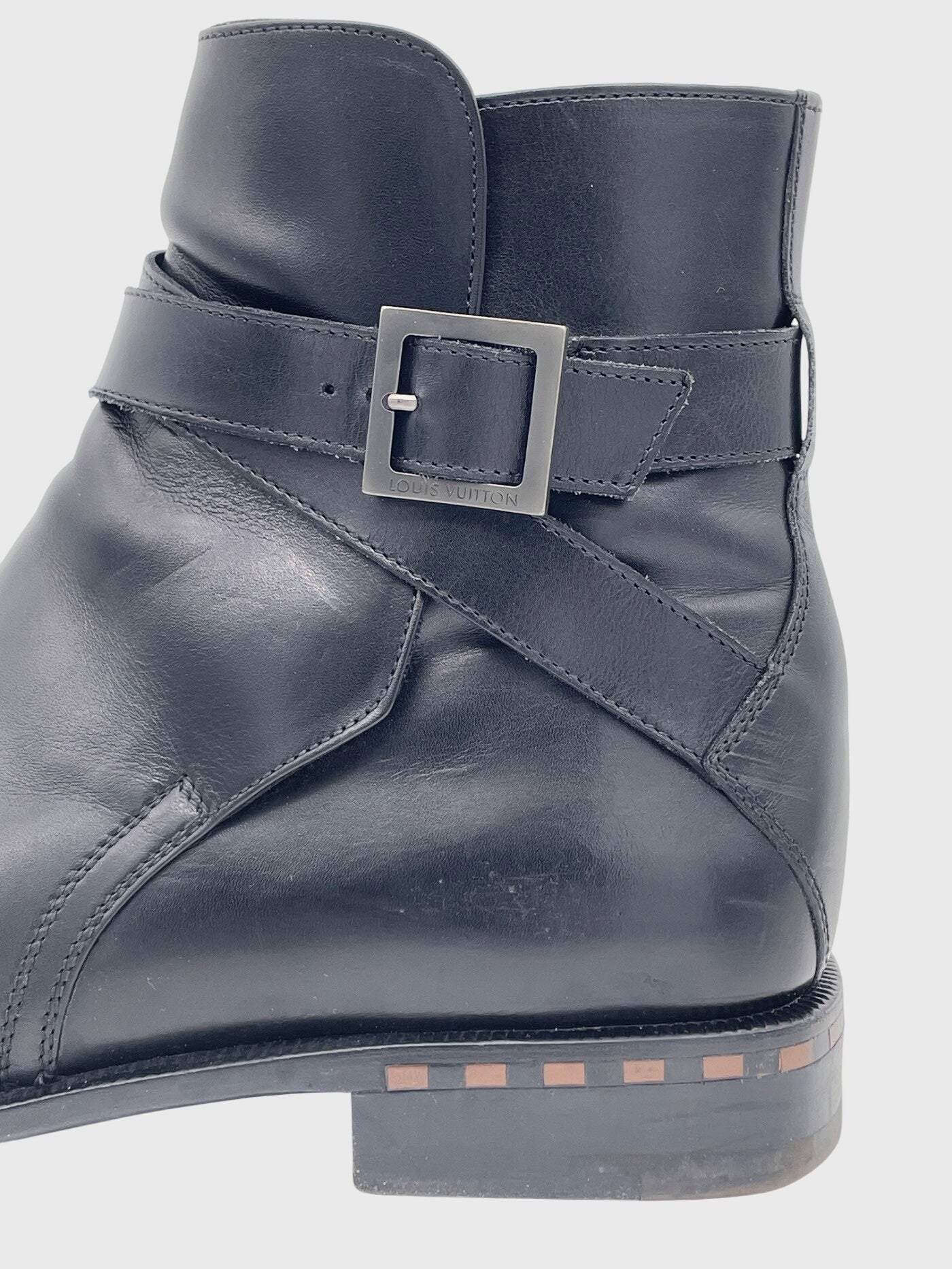 Louis Vuitton Jodhpur Ankle Boot EU 42.5 Schwarz