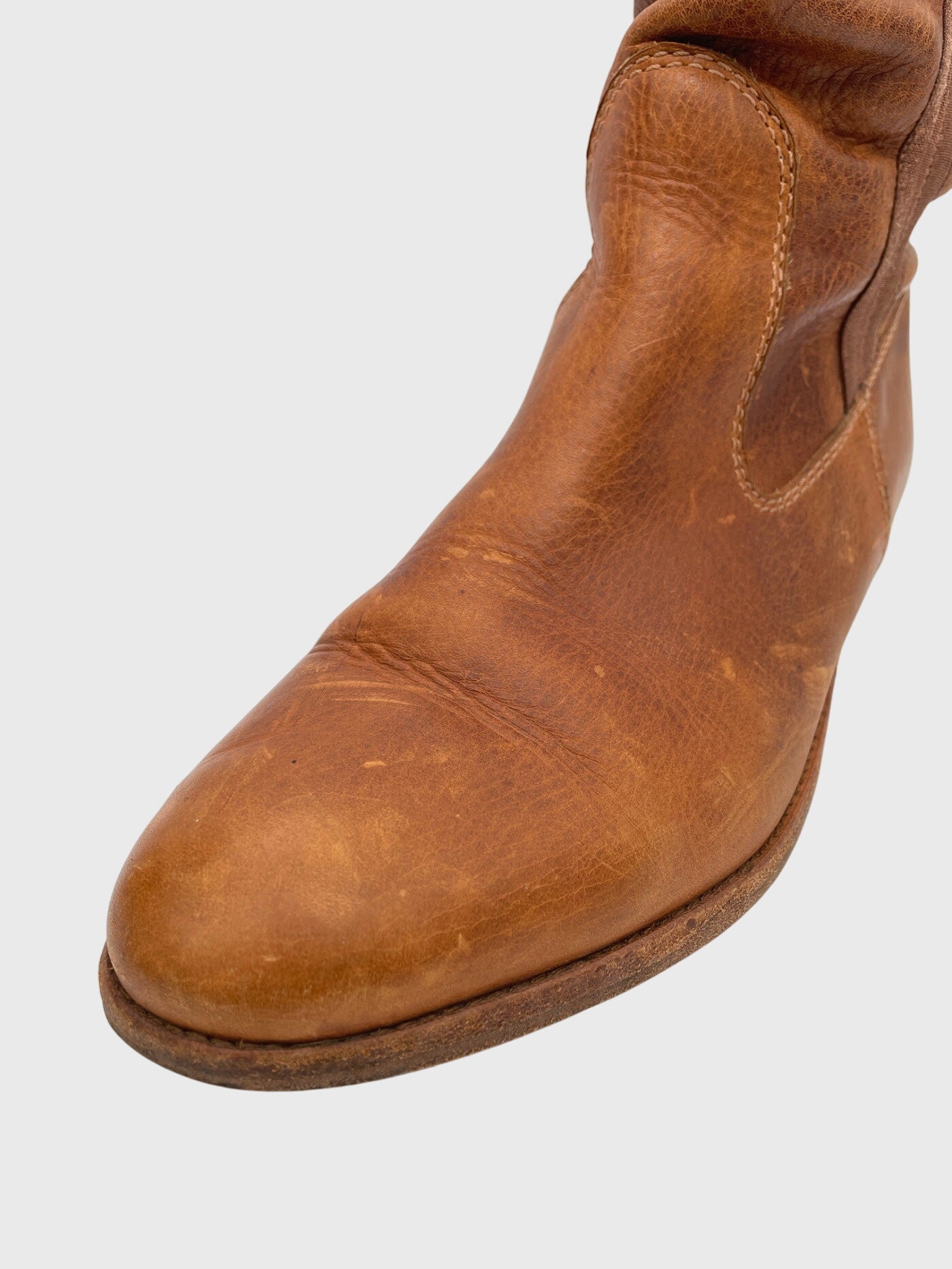 Diesel  Ruched Side Stiefel EU 41 Braun