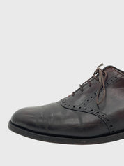 Alden 994 Traditional Saddle Oxford EU 44.5 Braun