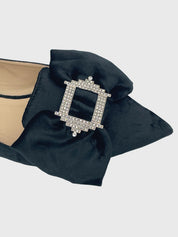 Jimmy Choo Gilly Ballerina EU 39.5 Schwarz