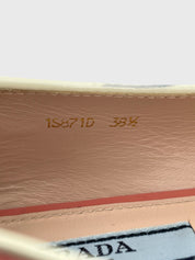 Prada Vernice Loafer EU 38.5 Pink