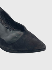 Jil Sander Wedge Slingback EU 38 Schwarz