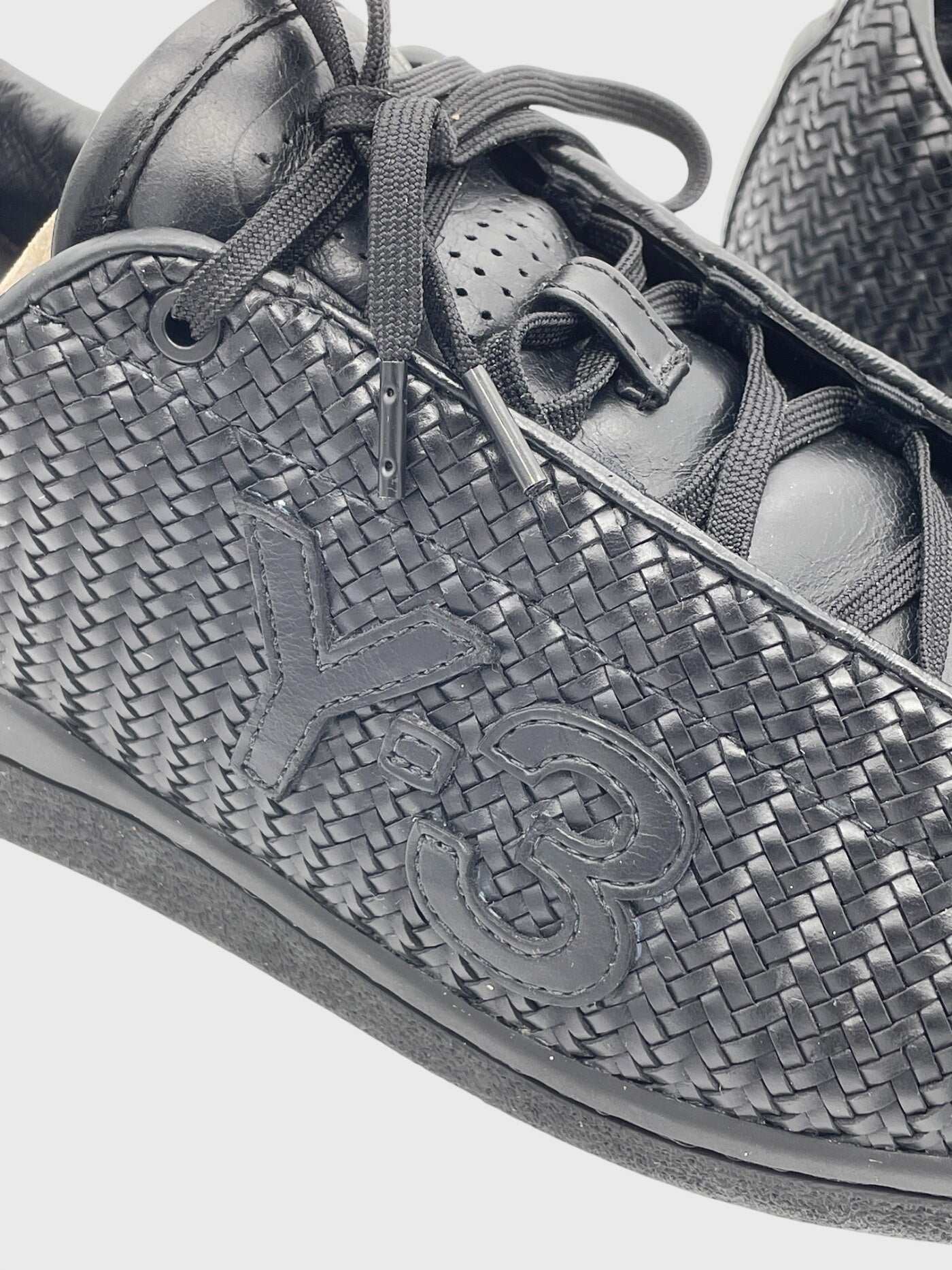 Adidas x Y-3 Superstar Woven Low Top Sneaker EU 41 Schwarz