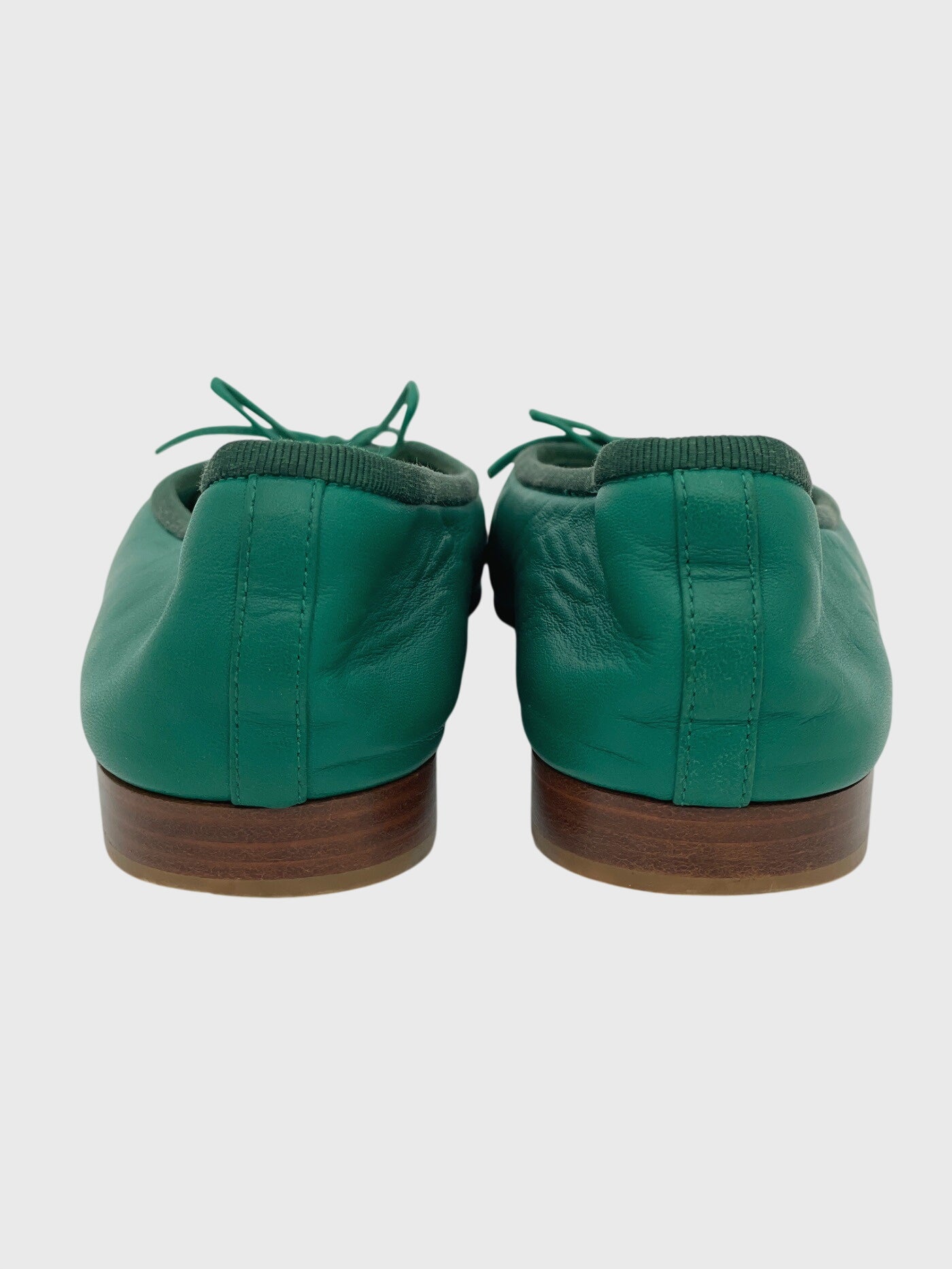 Chanel 1986 Ballerina EU 37 Grün