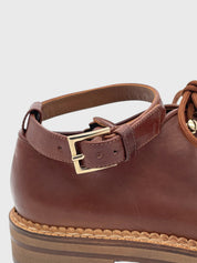 Max Mara Hayle Lace-up Oxford EU 36 Braun