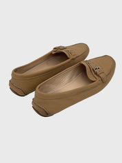 Prada Daino City Mokassin EU 40 Beige