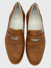 Armani Collezioni Smooth Leather  Loafer EU 41 Braun
