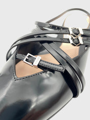 Gucci Seraphine Ballerina EU 38 Schwarz