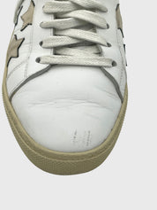 Saint Laurent / YSL Court Classic SL/06 Stars Low Top Sneaker EU 39 Weiß