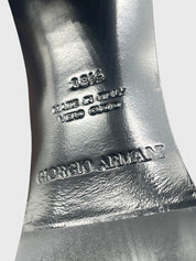 Giorgio Armani Laced High Heel Pump EU 38.5 Braun