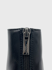 Stuart Weitzman Leder Ankle Boot EU 41 Schwarz