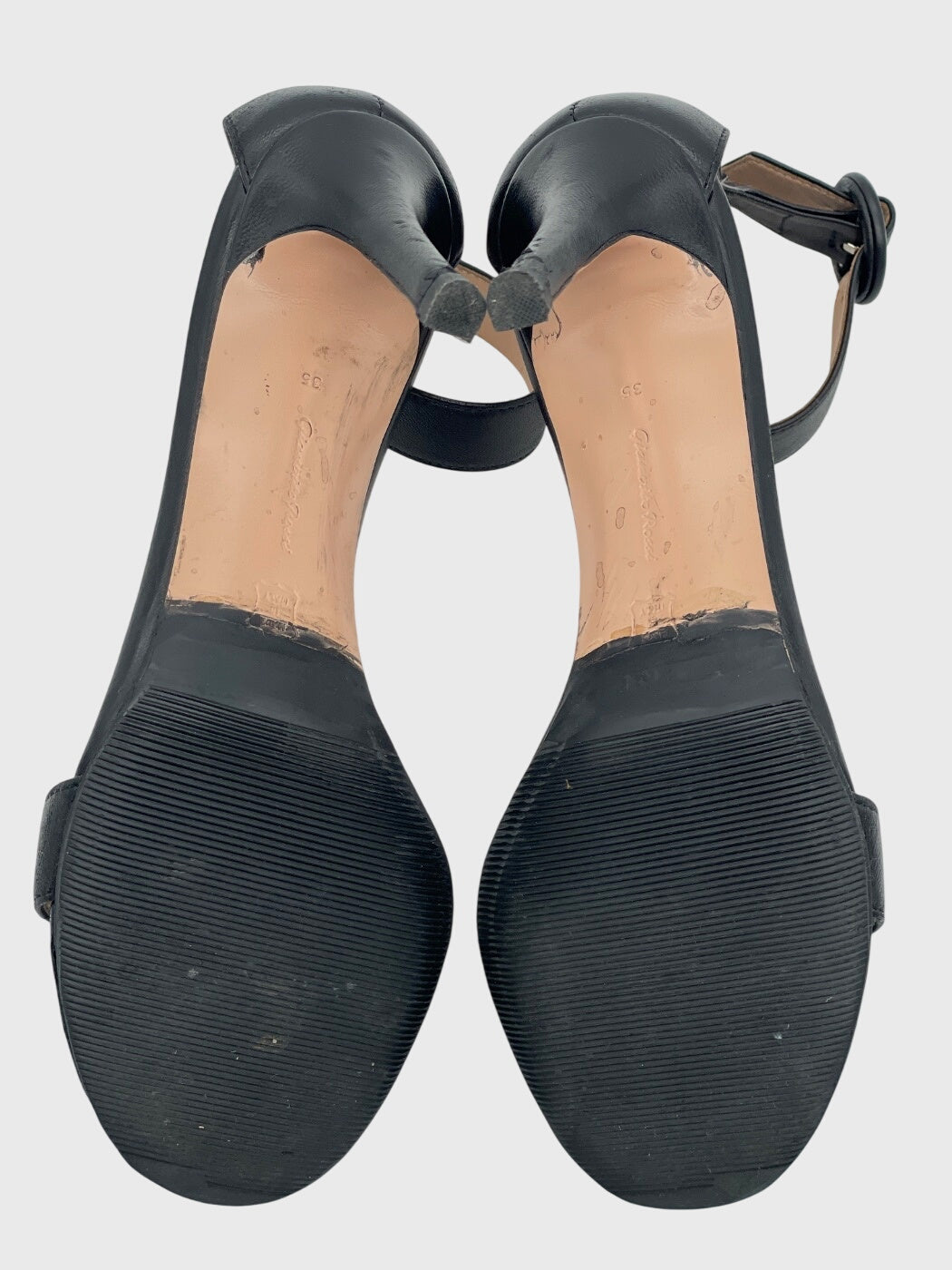 Gianvito Rossi Portofino Sandale mit Absatz EU 35 Schwarz - Image 11