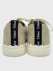 Chloé Lauren Low Top Sneaker EU 37 Beige