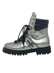 Ogier Metallic Leather Combat Stiefel EU 38 Metallic - Image 7