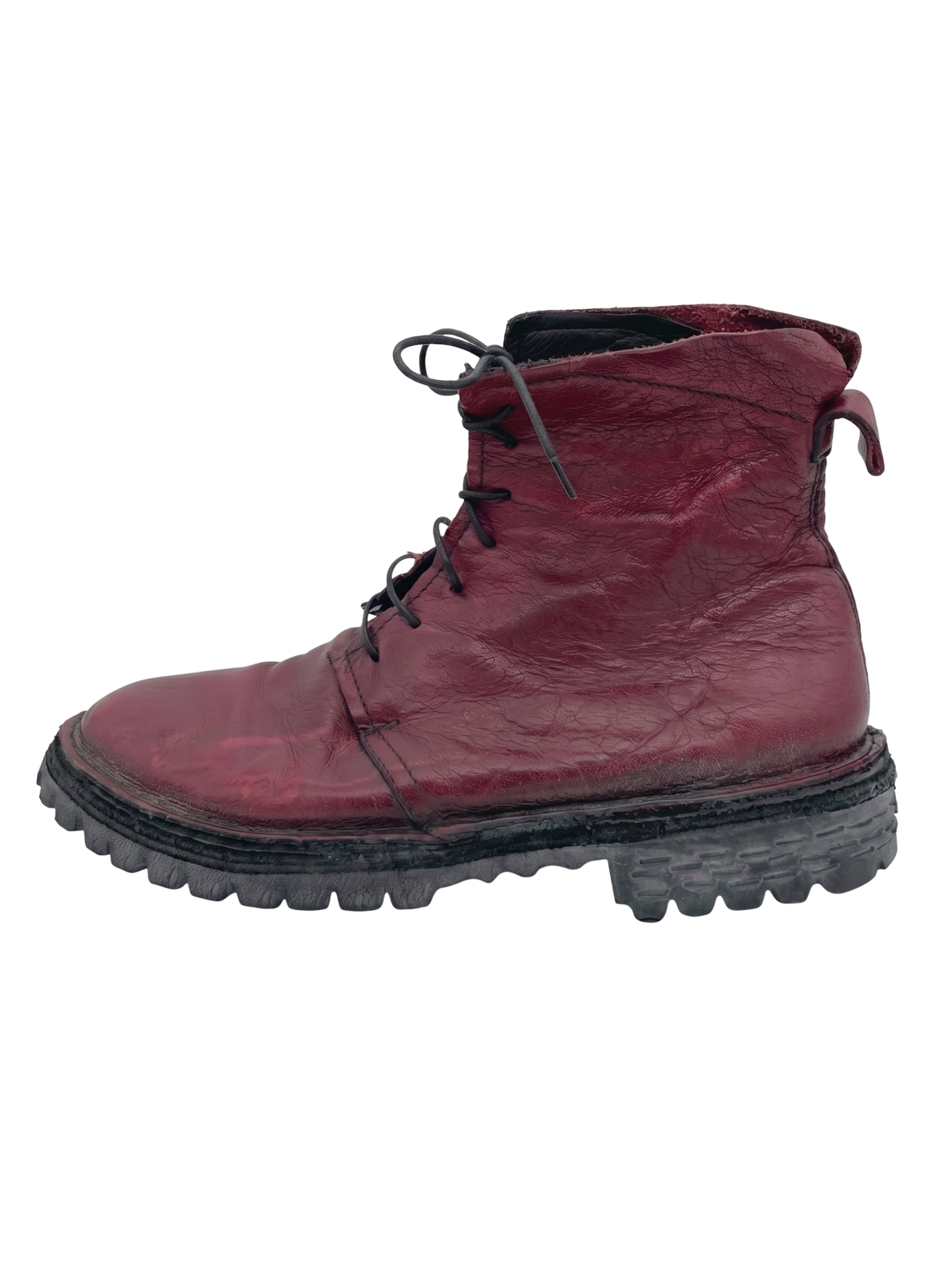 MoMa Used-Look Ankle Boot EU 38 Rot