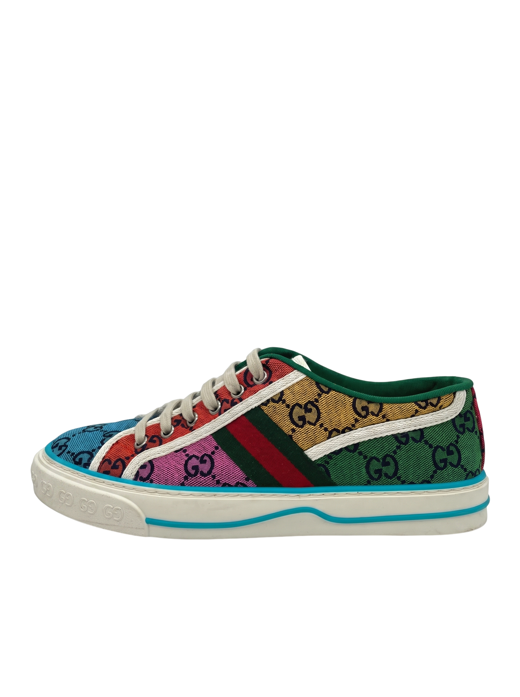 Gucci Tennis 1977 Low Top Sneaker EU 40 Mehrfarbig