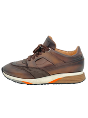 Santoni Enlight Low Top Sneaker EU 41.5 Braun