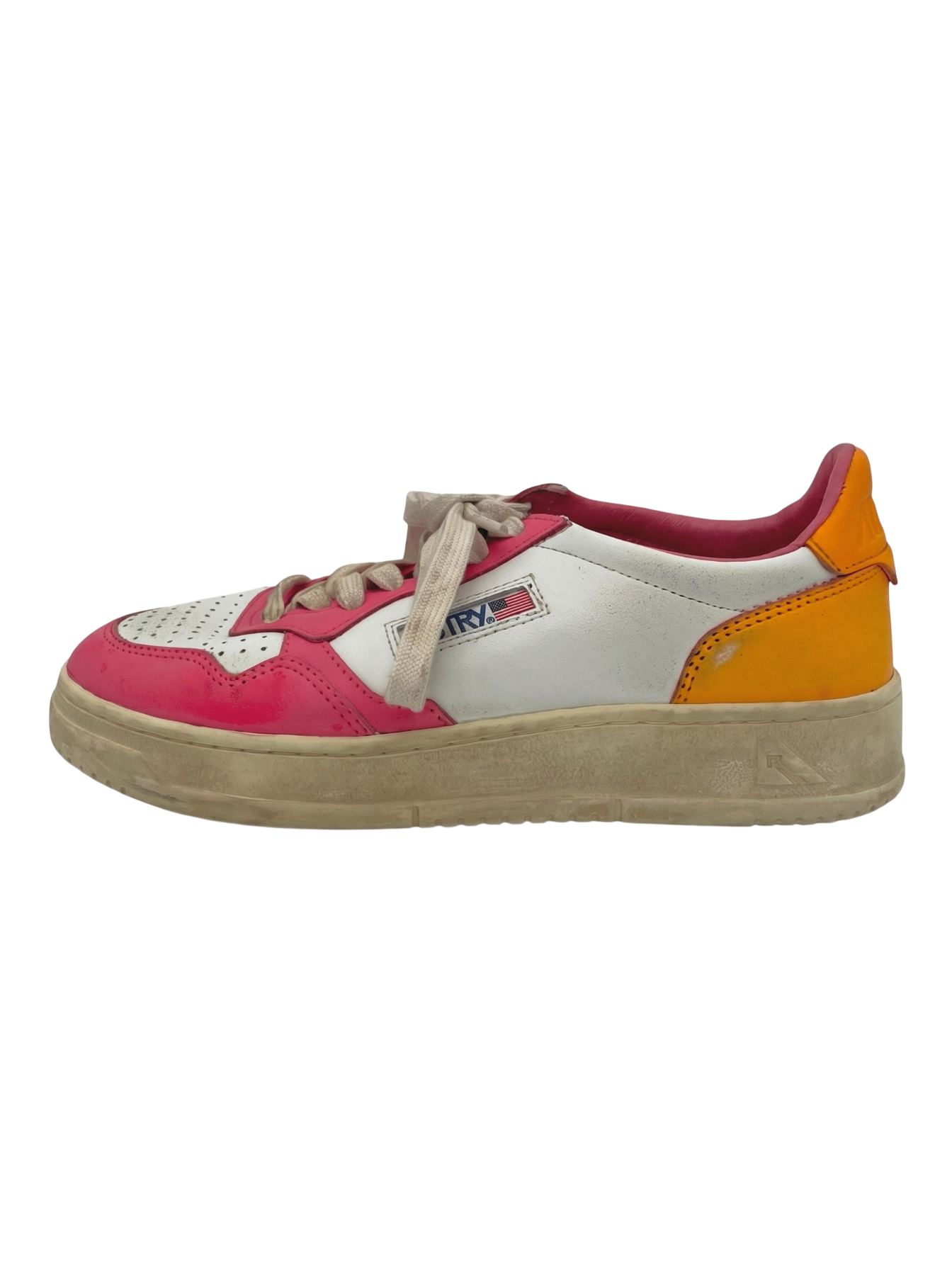 Autry Medalist Super Vintage Low Top Sneaker EU 39 Mehrfarbig