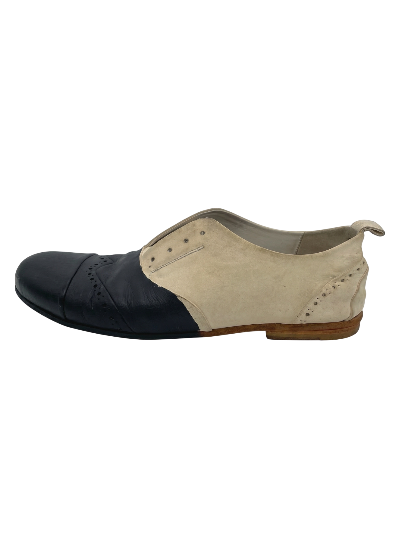 Marsell Bicolor Slip-On Oxford EU 38 Mehrfarbig