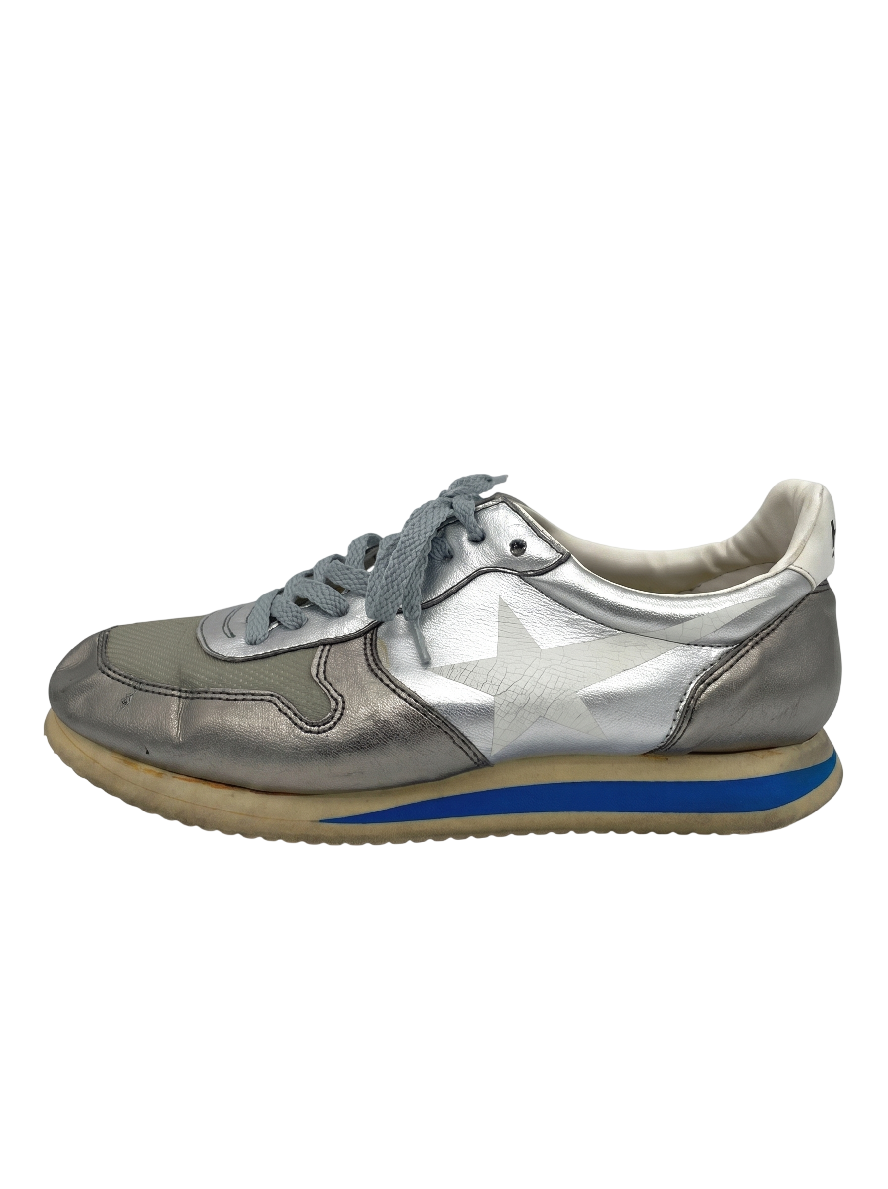 Golden Goose Haus Low Top Sneaker EU 37 Metallic