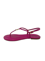 Tory Burch Capri Strap Zehensteg Sandale EU 39 Pink
