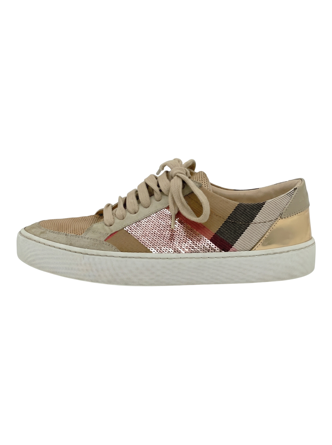 Burberry Salmond Low Top Sneaker EU 36 Mehrfarbig