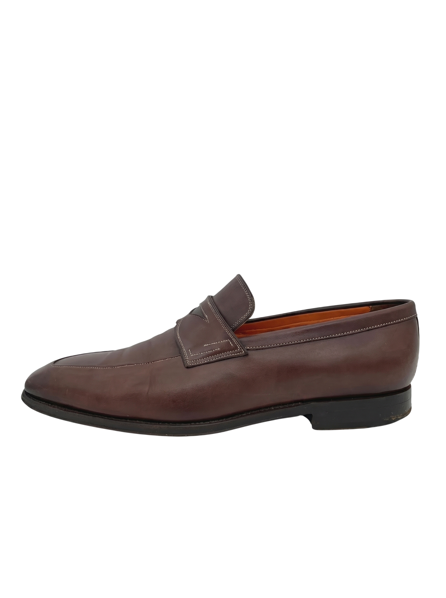 Santoni Carlos Penny Loafer Loafer EU 43.5 Braun