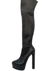 Casadei Flora Overknee Stiefel EU 41 Schwarz