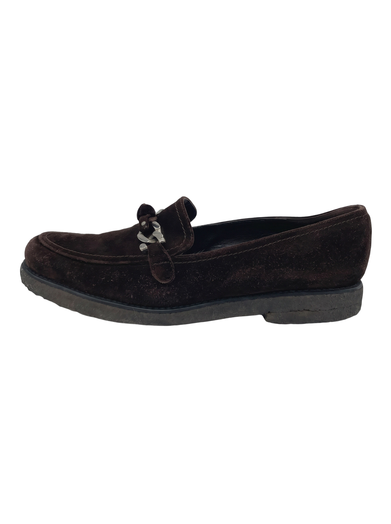Stuart Weitzman Suede Loafer EU 39 Braun