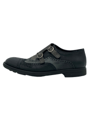 Dolce & Gabbana Double Monk Strap Brogue Loafer EU 40 Schwarz - Image 6