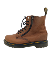 Dr. Martens Pascal w/Zip Combat Stiefel EU 39 Braun